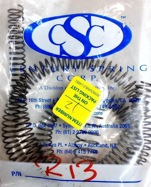 Century Spring R-13 Compression Spring – Surplus Select