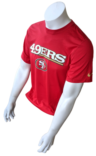 Womens 49ers S/P/CH Short Sleeve T-Shirt Red & Black San Francisco  Edition