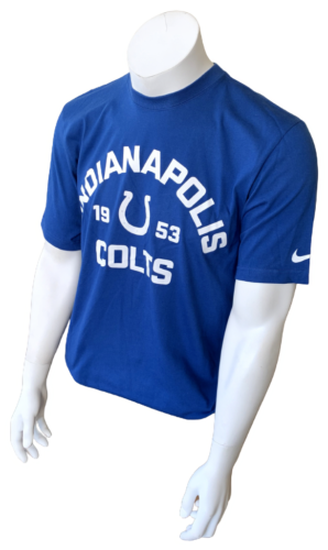 Nike Men’s Dri-Fit White Cotton Indianapolis Colts Shirt