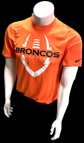 Nike Dri-Fit Men's Denver Broncos Just Do It Orange Short Sleeve Shirt –  Surplus Select