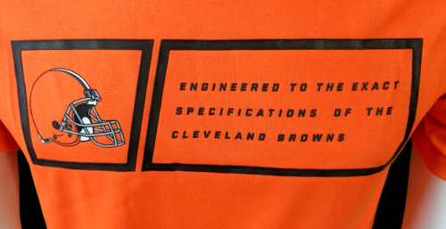 Nike, Shirts, Nike Dri Fit Mens Cleveland Browns Orange T Shirt