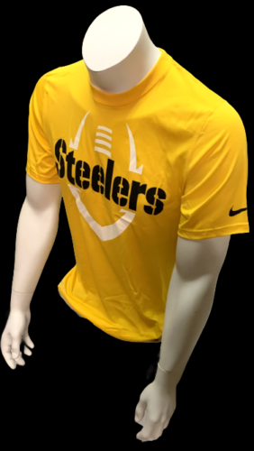 Nike Dri Fit Men's Pittsburgh Steelers Yellow Short Sleeve Shirt NFL F –  Surplus Select