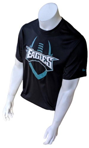 Nike Dri-Fit Men's Philadelphia Eagles Football Black Short Sleeve Shi –  Surplus Select