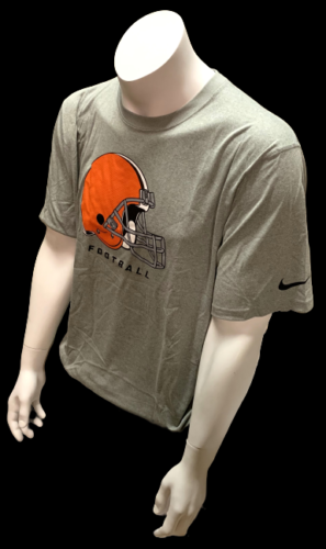 CLEVELAND BROWNS gray Nike Dri Fit short sleeve shirt men's