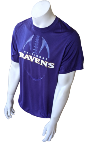 Nike Dri-Fit Men's NFL Baltimore Ravens Football Black Shirt Size Larg –  Surplus Select