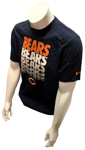 Nike NFL Team Apparel Men's Chicago Bears Navy Shirt Short Sleeve T-Sh –  Surplus Select