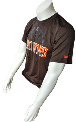 Nike NFL Team Apparel Men's Dri-Fit Cleveland Browns Brown Shirt Size –  Surplus Select