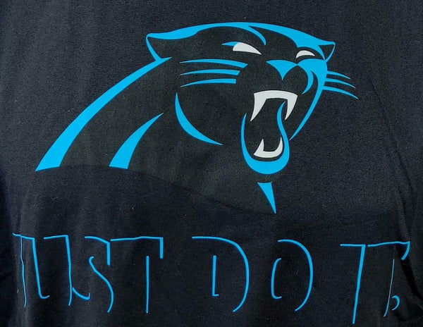 Authentic Team Issue Nike NFL Carolina Panthers Dri-Fit Jersey Shirt Gray  Black