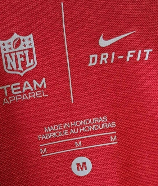 SAN FRANCISCO 49ers T Shirt NIKE DRI-FIT MEDIUM NFL TEAM GEAR