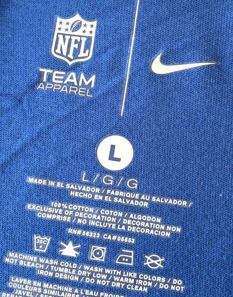 Nike NFL Team Apparel Indianapolis Colts T-Shirt, Mens XL