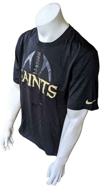 Nike Dri-Fit Men's New Orleans Saints Football Black Short Sleeve Shir –  Surplus Select