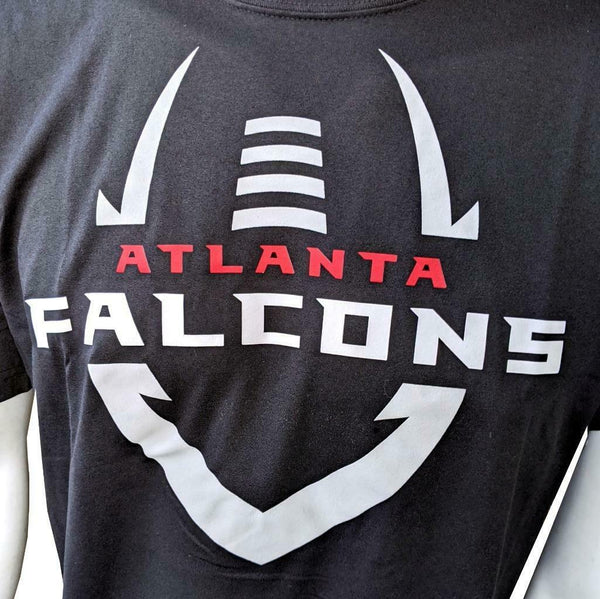 Nike Dri Fit Men's Atlanta Falcons Football Red Short Sleeve Shirt