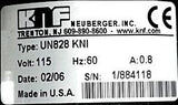 KNF Neuberger UN828-KNI Vacuum Pump 115V 60HZ 0.8A