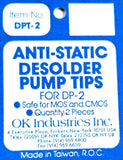 Ok Industries DPT-2 Anti-Static Desolder Pump Tips (Lot of 13 Bags 2pc Per Bag)