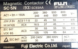 Fuji SC-5N Magnetic Contactor SC93AA 135-150A 200-660V