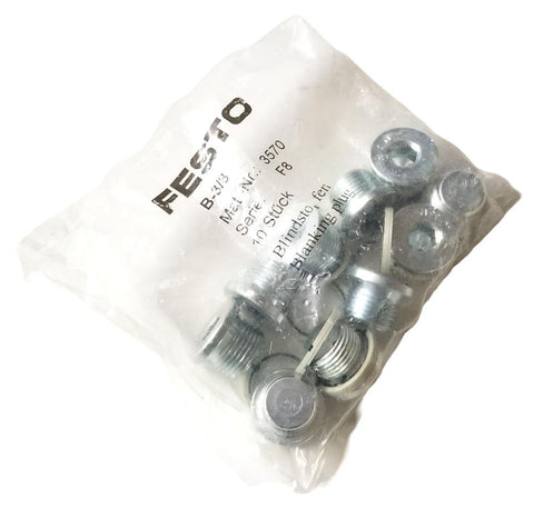 Festo B-3/8 Blanking Gap Vacant Plug 3570 Ser F8 (Bag of 10)