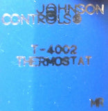 Johnson Controls T-4002-202 Thermostat T-4002 MR