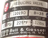 Bell & Gossett 480 ASME Relief Valve 30psi 3/4" Inlet W/ 110190 B-38 Valve