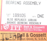 Bell & Gossett 189105 Bearing Assembly J19 225ºF Max Liquid Temp Enclosure 2