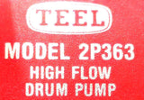 Dayton Teel 2P363 High Flow Drum Pump