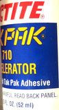 Loctite 00216 Tak Pak Adhesive and Accelerator 444 710