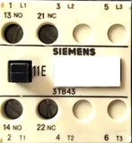 Siemens 3TB43 12-0A Contactor IEC 158 VDE 0660 500V 30A AC-1 600VAC