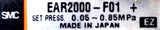 SMC EAR2000-F01 Pneumatic Air Regulator 0.05-0.85MPa W/ Gauge 0-10Bar