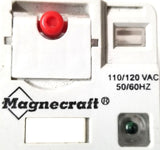Magnecraft 750XBXM4L Relay 120-277VAC 50-60Hz 1/3-1/2HP (Lot of 2) W/ Base