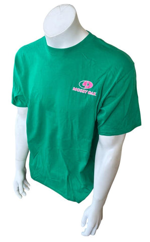 Anvil Men's Mossy Oak Graphic Green Short Sleeve Shirt Size Large