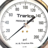 Trerice 52-2700 Pressure Gauge 0-200Psi