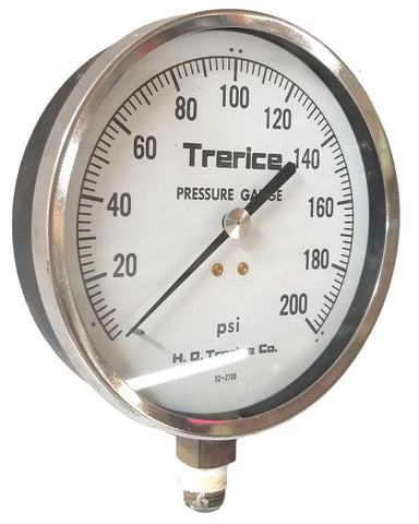Trerice 52-2700 Pressure Gauge 0-200Psi
