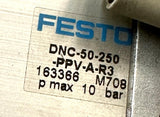 Festo DNC-50-250-PPV-A-R3 Pneumatic Air Cylinder 50mm Bore 250mm Stroke 10 Bar