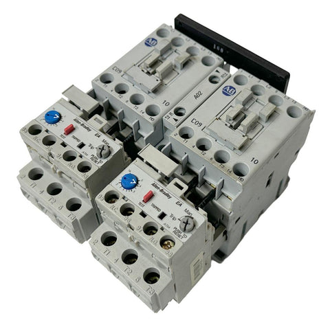 Allen-Bradley 104-C09KJ22 Reversing Contactor Ser. A 24V 9A 5 HP 3 Phase