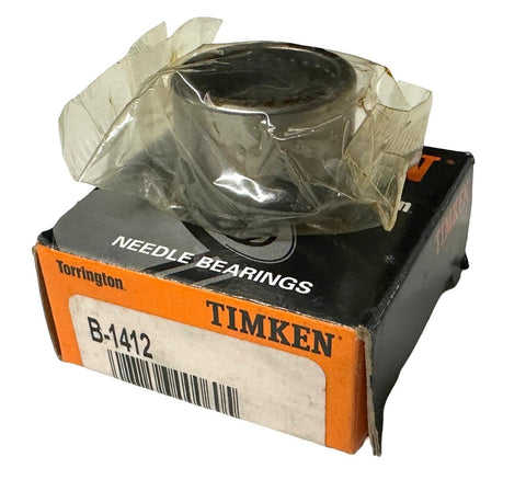 Torrington Timken B-1412 Needle Roller Bearing 7/8" x 1-1/8" x 3/4"