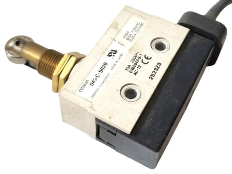 Omron D4MC-5020 Momentary Roller Limit Switch 10A 250V 150-250VDC A300 AC-12