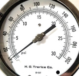 H.O. Trerice 52-2337 Pressure Gauge 0-30Psi