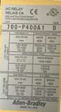 Allen-Bradley 700-P400A1 Industrial Control Relay 600V Ser D Type P 10A Business & Industrial:Electrical Equipment & Supplies:Relays:General Purpose Relays Allen-Bradley   