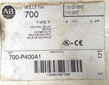 Allen-Bradley 700-P400A1 Industrial Control Relay 600V Ser D Type P 10A Business & Industrial:Electrical Equipment & Supplies:Relays:General Purpose Relays Allen-Bradley   