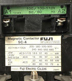 Fuji SC-4 Magnetic Contactor 135 Amp 50-60 Hz 100-110V