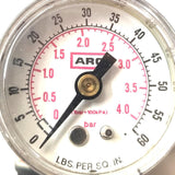 ARO 127112-100 Air Regulator W/ Gauge 0-4Bar