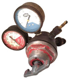 Union Carbide R-207 Gas Regulator 6513489 W/ Two Gauges