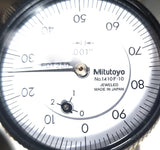 Mitutoyo 1410F-10 Dial Indicator Jeweled .001” 0-100 FDT250