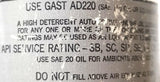 Gast AA960A-1 Oil Reservoir AD220