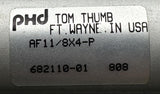 PHD Tom Thumb AF11/8X4-P Pneumatic Cylinder 1.125" Bore 4" Stroke 682110-01