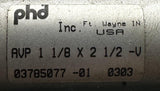 PHD AVP 1 1/8 X 2 1/2-V Pneumatic Cylinder 1-1/8" Bore 2-1/2" Stroke 03785077-01