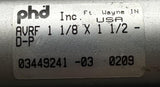 PHD AVRF 1 1/8 X 1 1/2-D-P Pneumatic Cylinder 1-1/8" Bore 1-1/2" Stroke