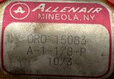 Allenair A-1-1/8-P 10/3 Pneumatic Cylinder 1-1/8" Bore ORO 15083