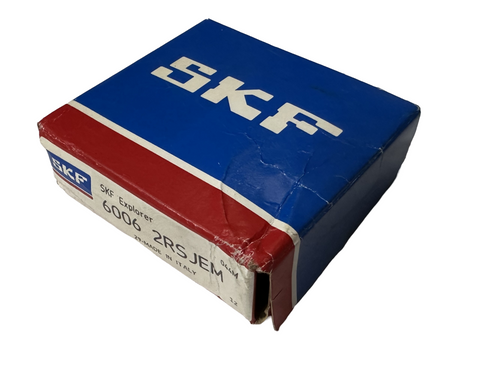 SKF 6006 2RSJEM Single Row Deep Groove Ball Bearing 30 mm X 55 mm X 13 mm