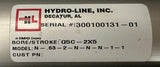 Hydro-Line N-.63-2-N-N-N-1-1 Pneumatic Cylinder 2" Bore 5" Stroke 300100131-01