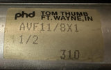 PHD Tom Thumb AVF11/8X11/2 Pneumatic Air Cylinder 1-1/8" Bore 1-1/2" Stroke 150P